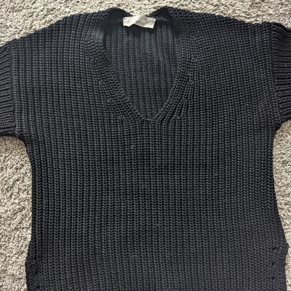 Everlane Black Chunky Knit Sweater - Picture 8 of 8